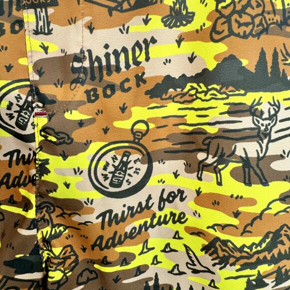 Men's Shiner Magellan Thirst for Adventure Water Repellent Fish Gear Short XXL - Picture 4 of 8